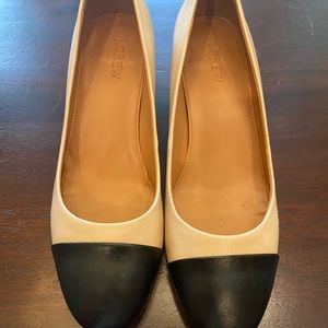 JCREW bloc heel